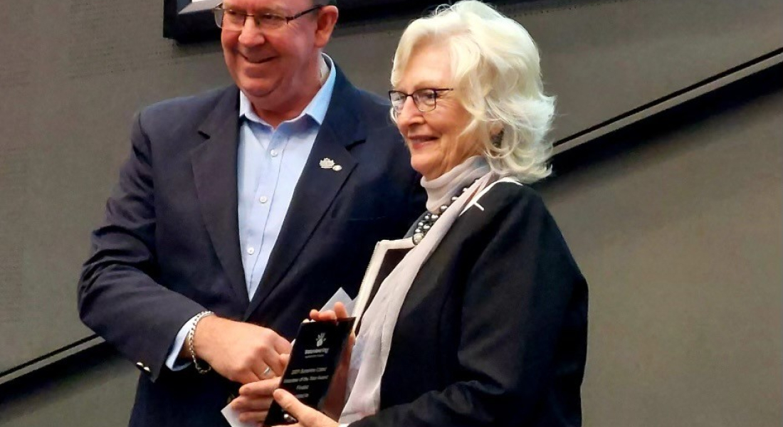 STEPS Pathways College volunteer wins award for her life changing support