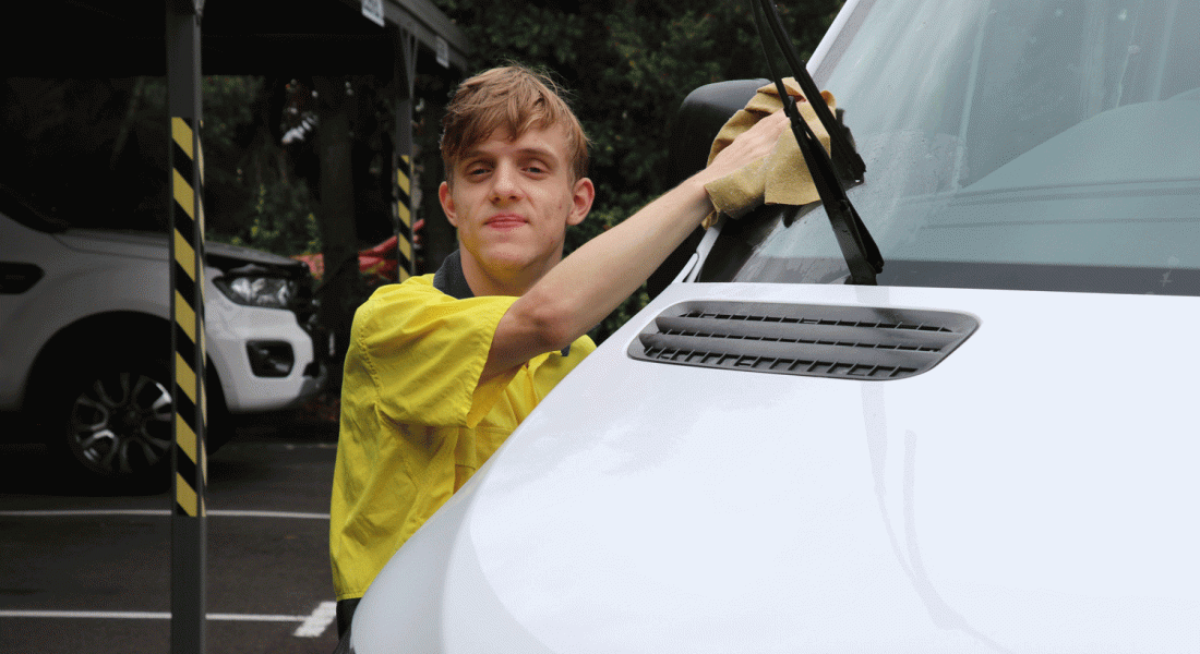 STEPS Pathways College student Caelan’s drive for success