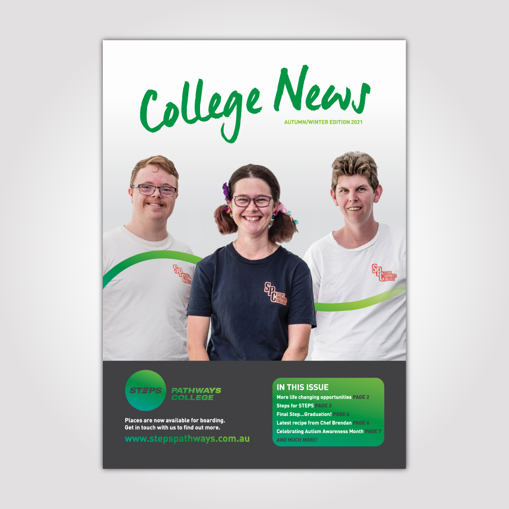 STEPS Pathways College newsletter